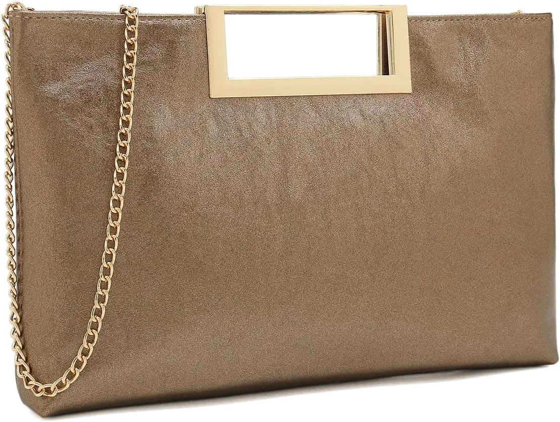 CHARMING TAILOR Fashion PU Leather Handbag Stylish Women Convertible Clutch Purse