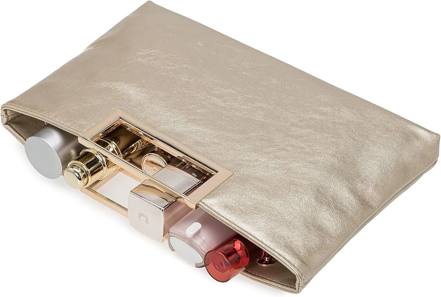 CHARMING TAILOR Fashion PU Leather Handbag Stylish Women Convertible Clutch Purse