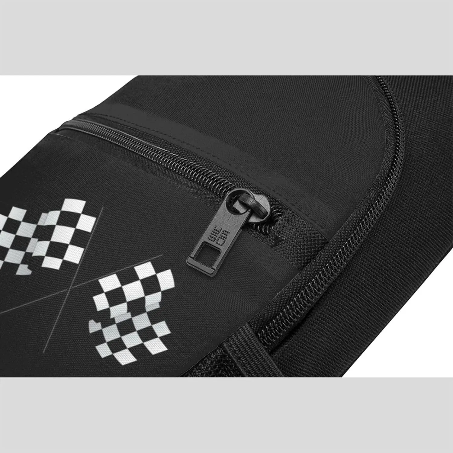 Checkered Flags Race Car Flag Sling Bag Crossbody Backpack Shoulder Casual Daypack Bags for Men Women