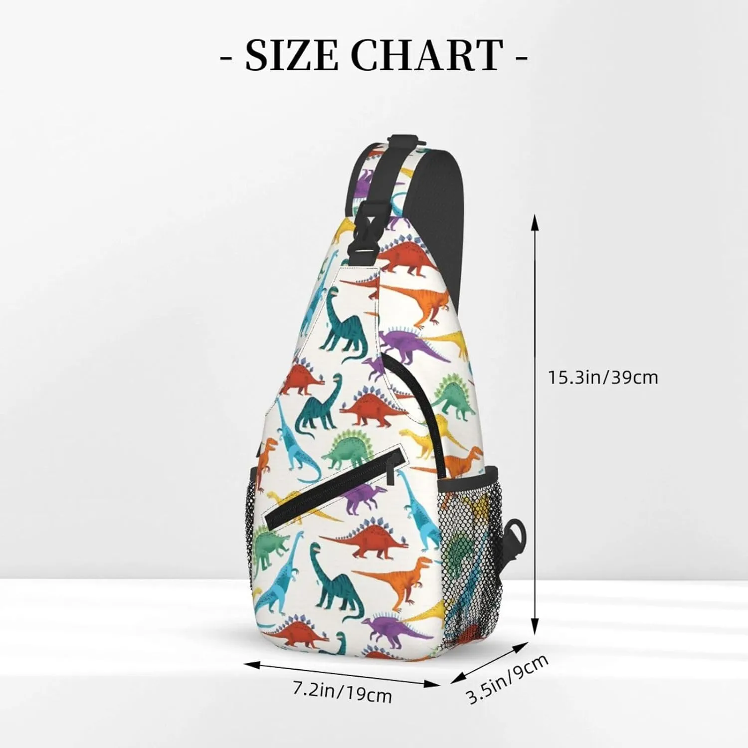 Chest Sling Bag Crossbody Shoulder Backpack Bag Gym Cycling Travel Hiking Daypack Cross Bag