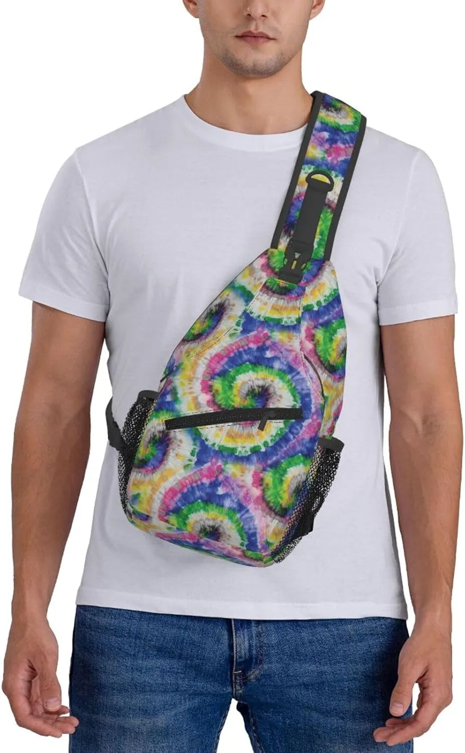 Chest Sling Bag Crossbody Shoulder Backpack Bag Gym Cycling Travel Hiking Daypack Cross Bag