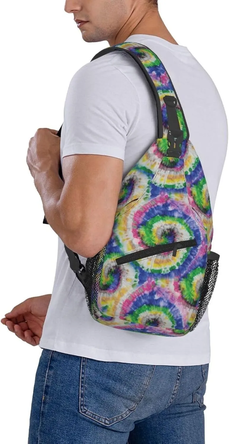 Chest Sling Bag Crossbody Shoulder Backpack Bag Gym Cycling Travel Hiking Daypack Cross Bag