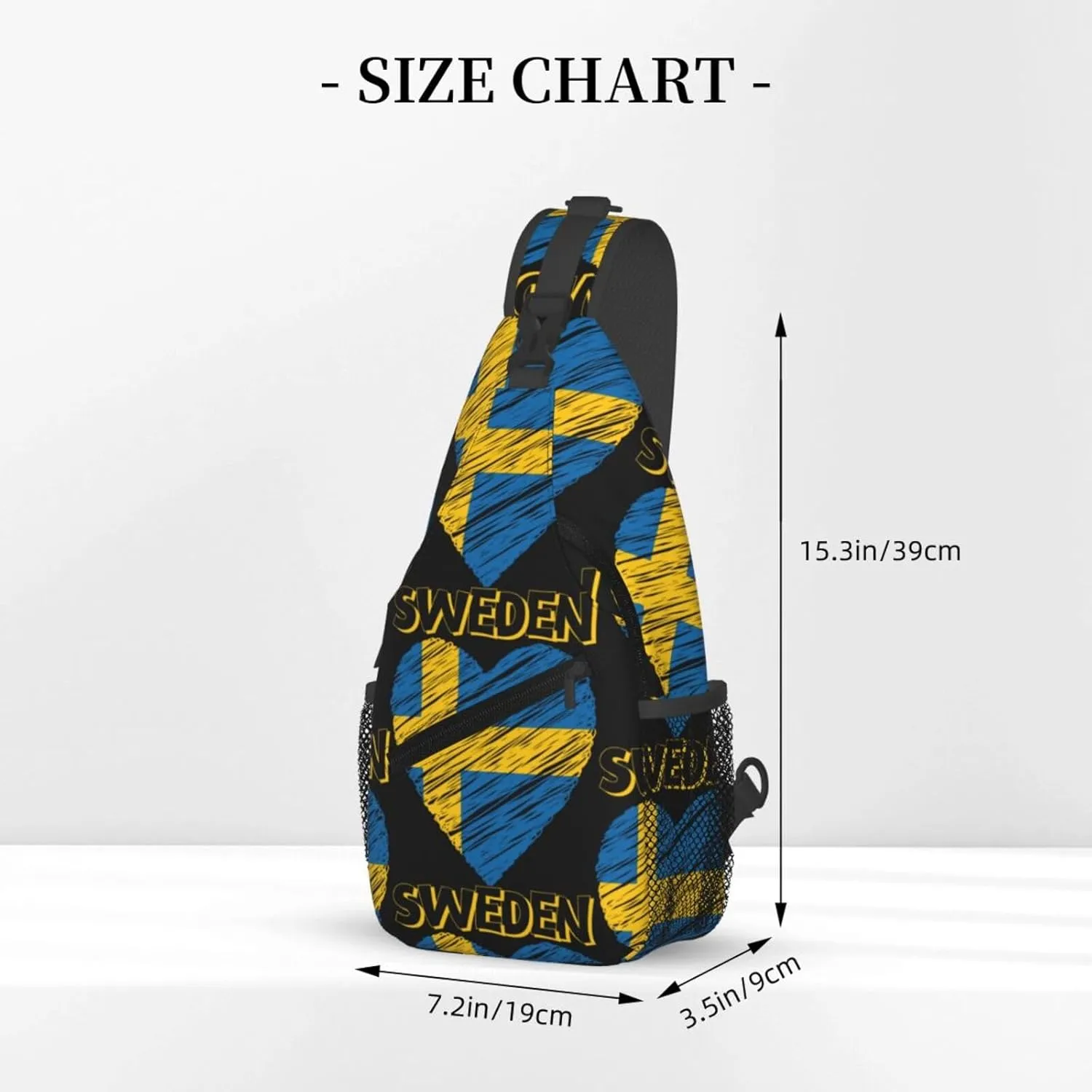 Chest Sling Bag Crossbody Shoulder Backpack Bag Gym Cycling Travel Hiking Daypack Cross Bag