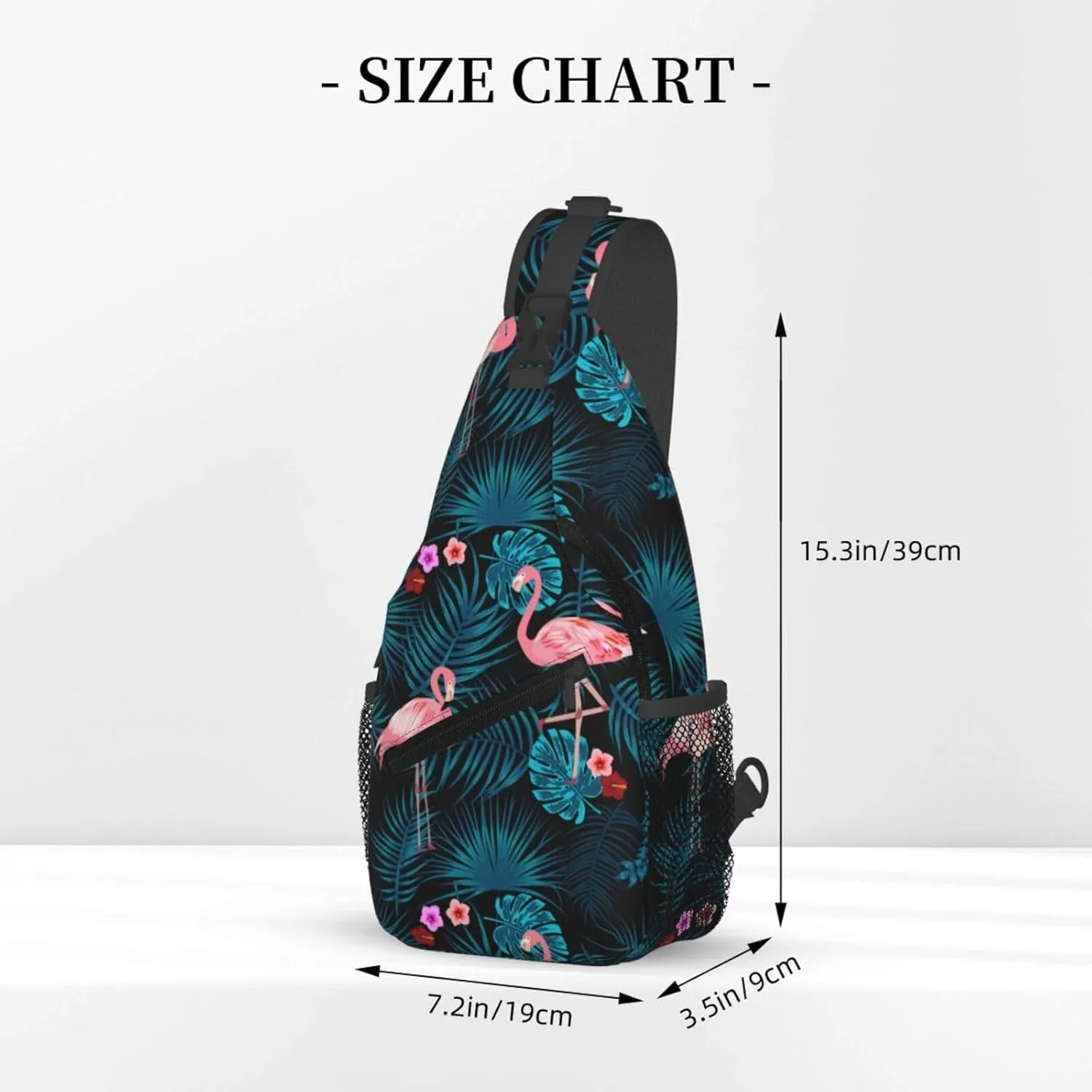 Chest Sling Bag Crossbody Shoulder Backpack Bag Gym Cycling Travel Hiking Daypack Cross Bag