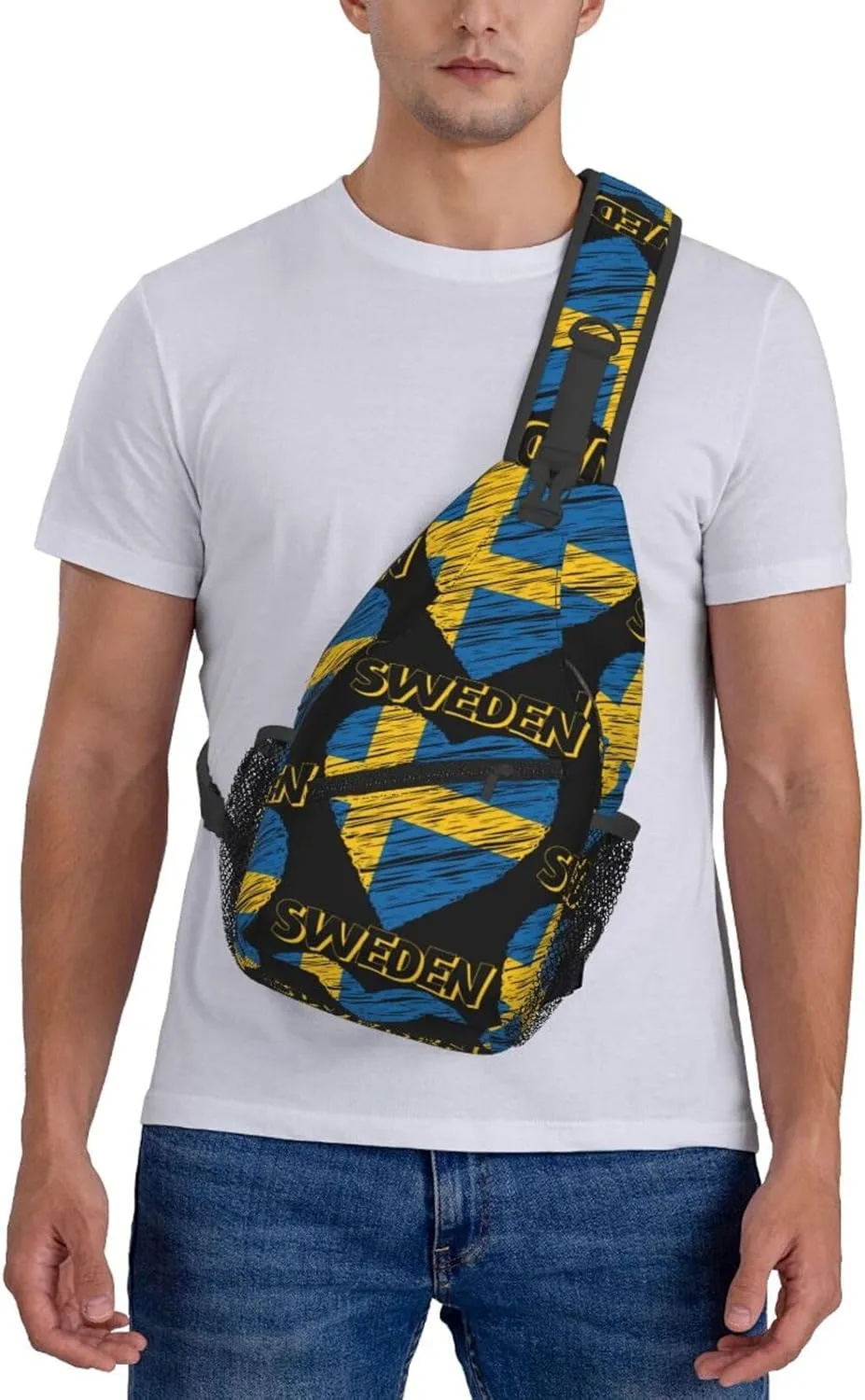 Chest Sling Bag Crossbody Shoulder Backpack Bag Gym Cycling Travel Hiking Daypack Cross Bag