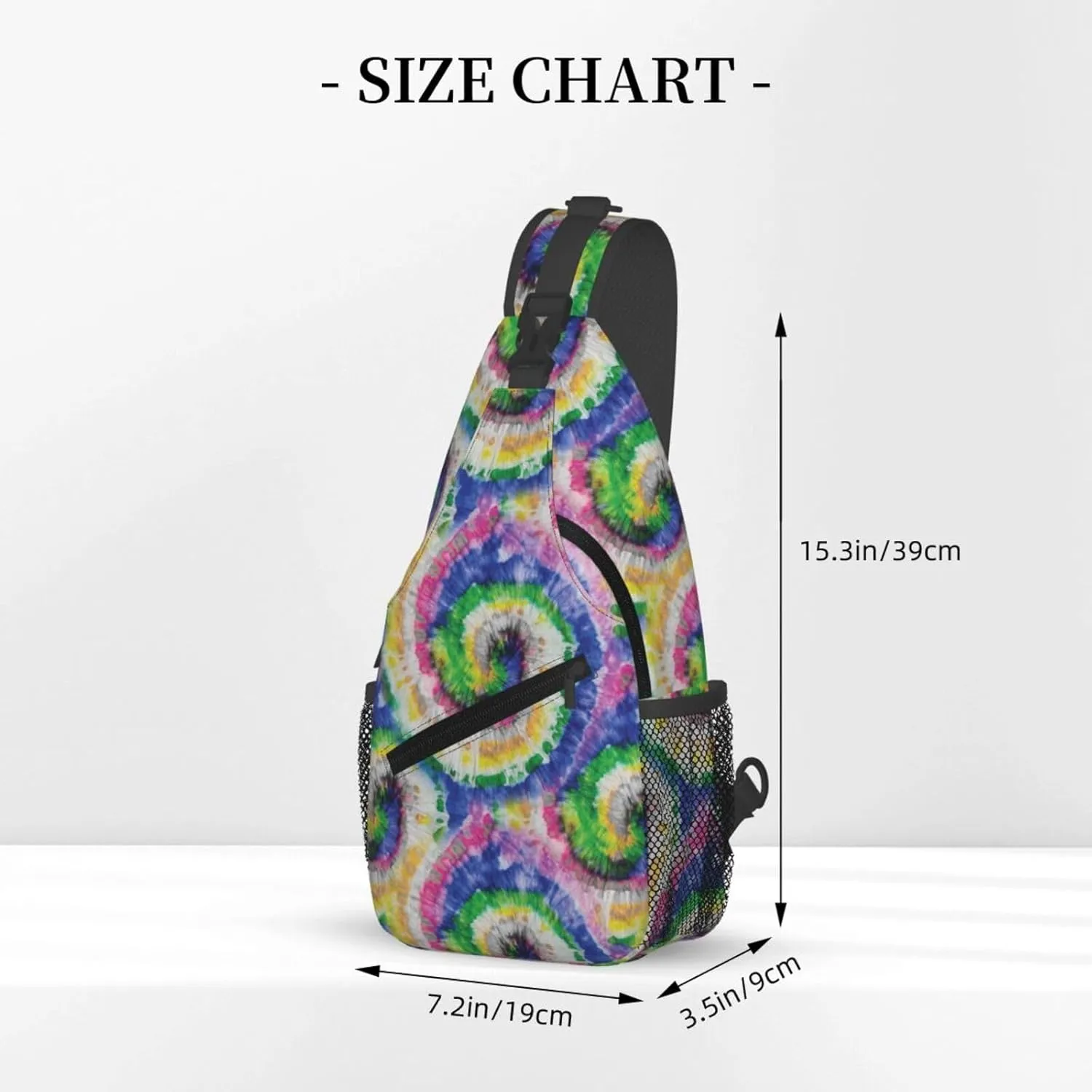 Chest Sling Bag Crossbody Shoulder Backpack Bag Gym Cycling Travel Hiking Daypack Cross Bag