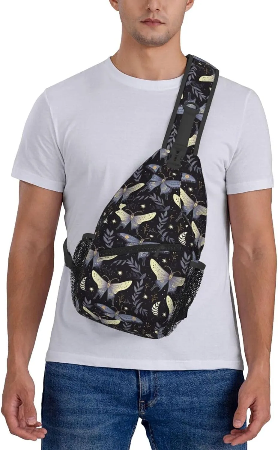 Chest Sling Bag Crossbody Shoulder Backpack Bag Gym Cycling Travel Hiking Daypack Cross Bag