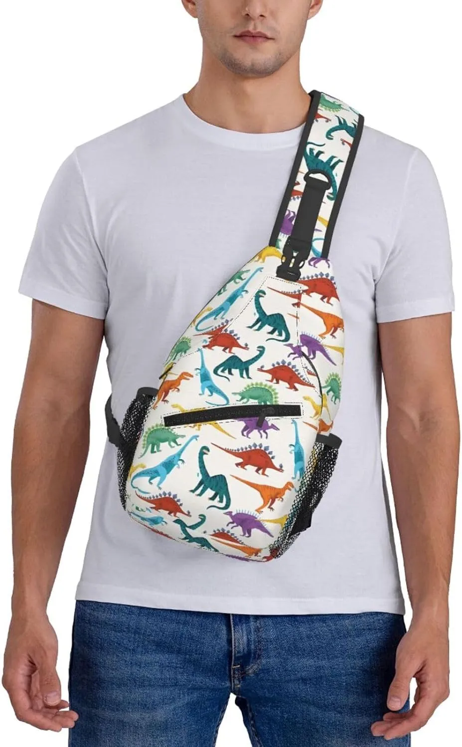 Chest Sling Bag Crossbody Shoulder Backpack Bag Gym Cycling Travel Hiking Daypack Cross Bag