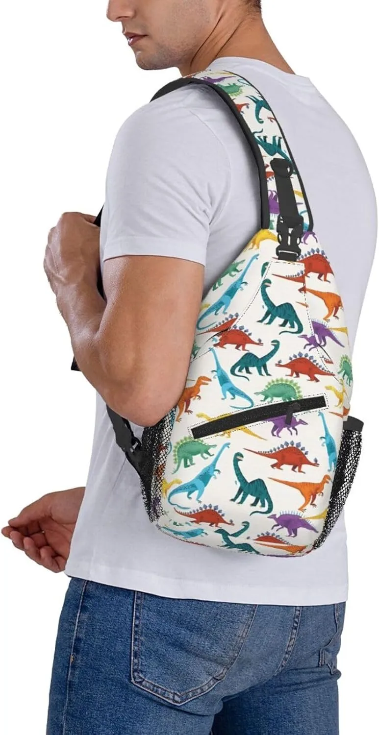 Chest Sling Bag Crossbody Shoulder Backpack Bag Gym Cycling Travel Hiking Daypack Cross Bag