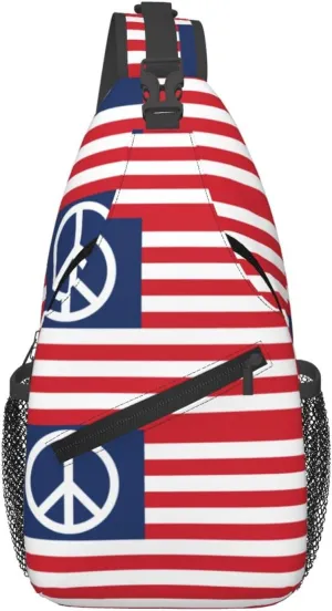 Chest Sling Bag Crossbody Shoulder Backpack Bag Gym Cycling Travel Hiking Daypack Cross Bag