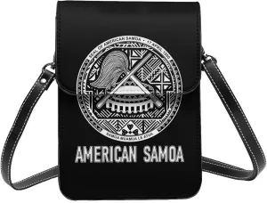 Coat of Arms of Angola Flag Angolan Emblem Small Crossbody Purse Cell Phone Bag for Women
