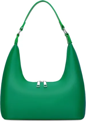 Convertible Hobo Clutch for Women, Underarm Purse with Removable Strap