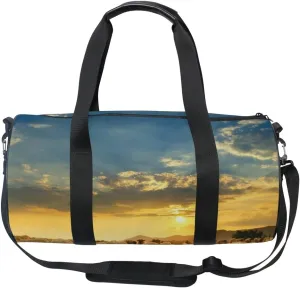 Cooper girl Wild Sheep Flock Duffels Bag Travel Sport Gym Bag