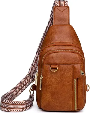 Cross Body Bags for Woman Men Sling Bag Chest Bag with Adjustable Strap Crossbody Handbags Women's Crossbody Bags