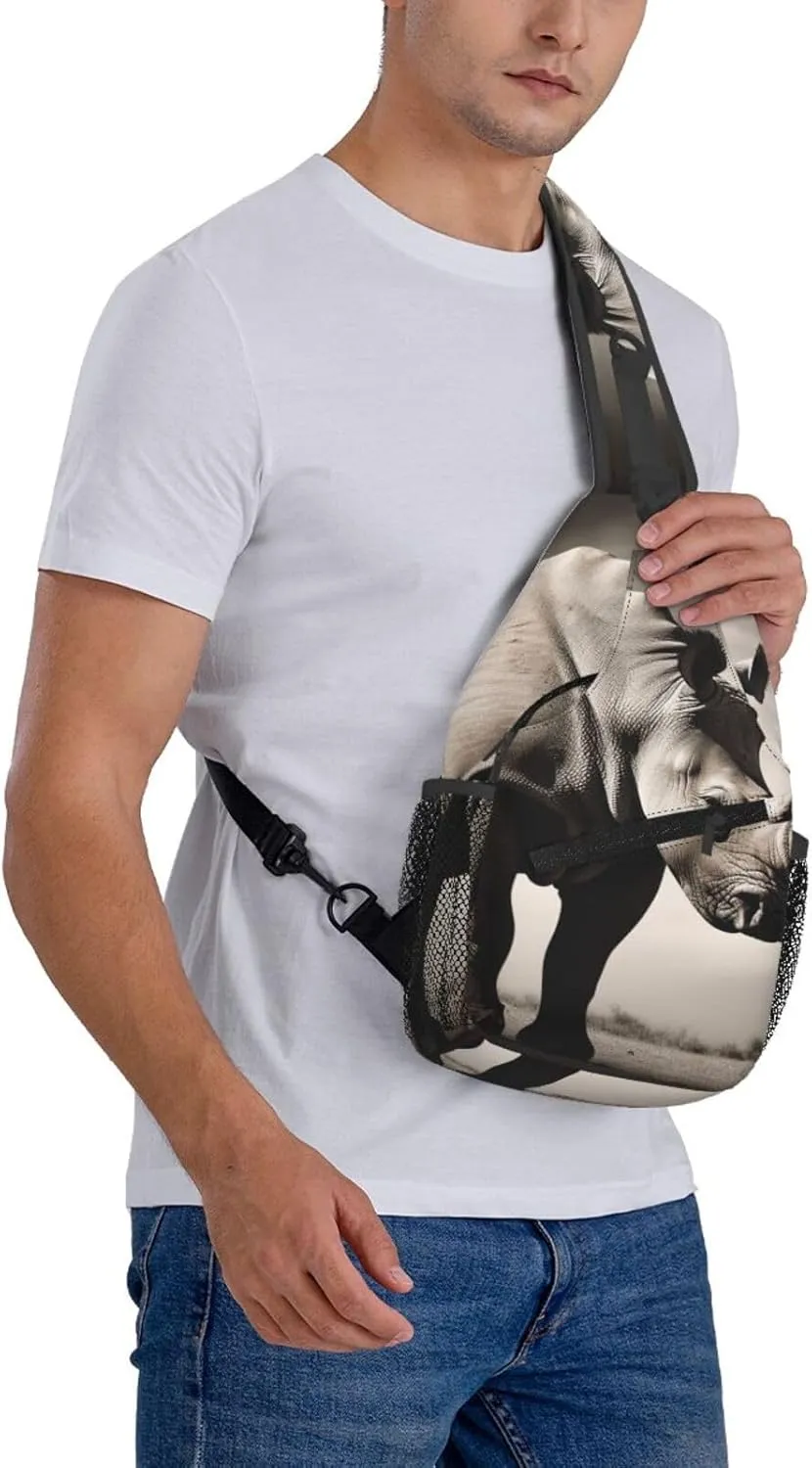 Crossbody Bag for Women Men Splendid fireworks_76917020 Chest Bag Crossbody Sling Bag Adjustable Shoulder Bag