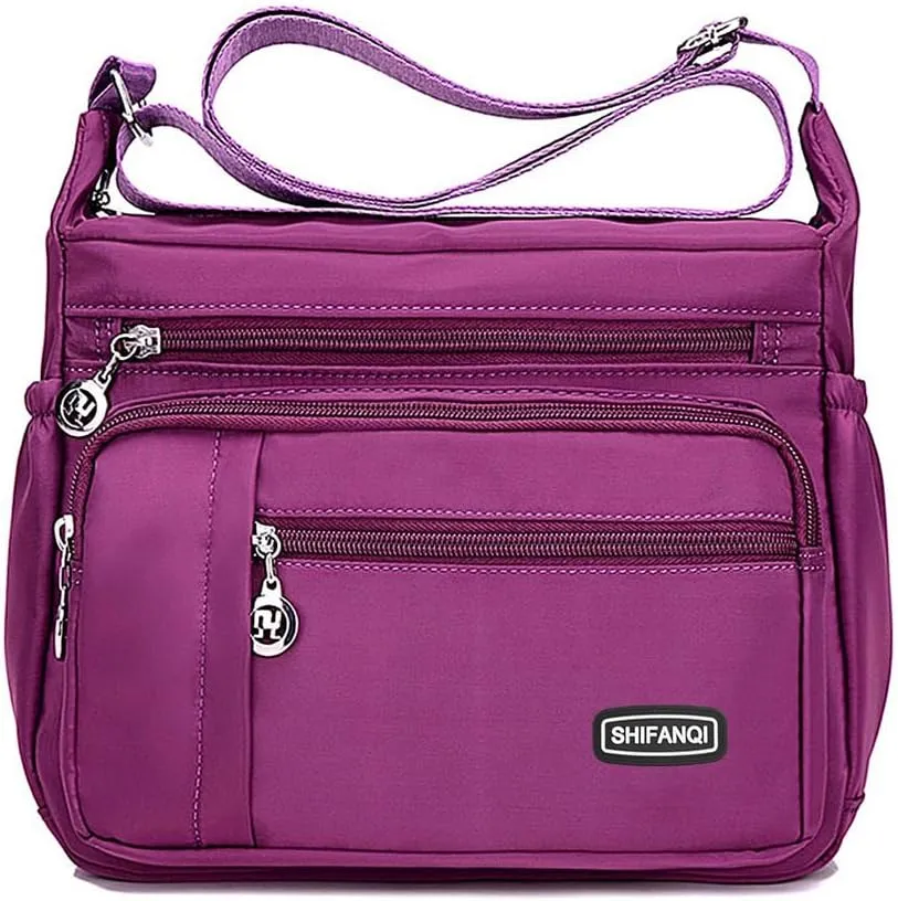 Crossbody Bag for Women,Multi Pockets Cross Body Purses for Women, Ladies Shoulder Bag, Travel Purses and Handbags