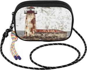 Crossbody Bag Lighthouse Vintage for Women Cell Phone Purses Women's Small Shoulder Handbags Wallet Purse with Strap