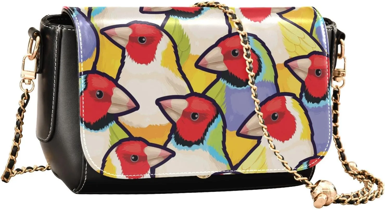 Crossbody Bags for Women Trendy Women's Black Shoulder Bag Small PU Leather Flap Cross Body Bag Handbags