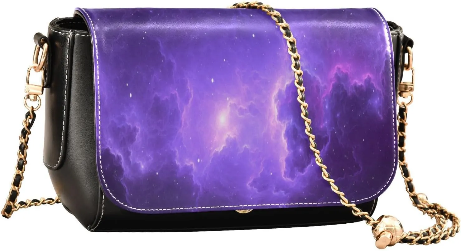 Crossbody Bags for Women Trendy Women's Black Shoulder Bag Small PU Leather Flap Cross Body Bag Handbags