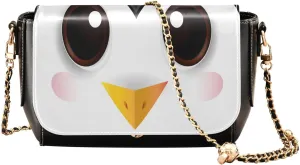 Crossbody Bags for Women Trendy Women's Black Shoulder Bag Small PU Leather Flap Cross Body Bag Handbags