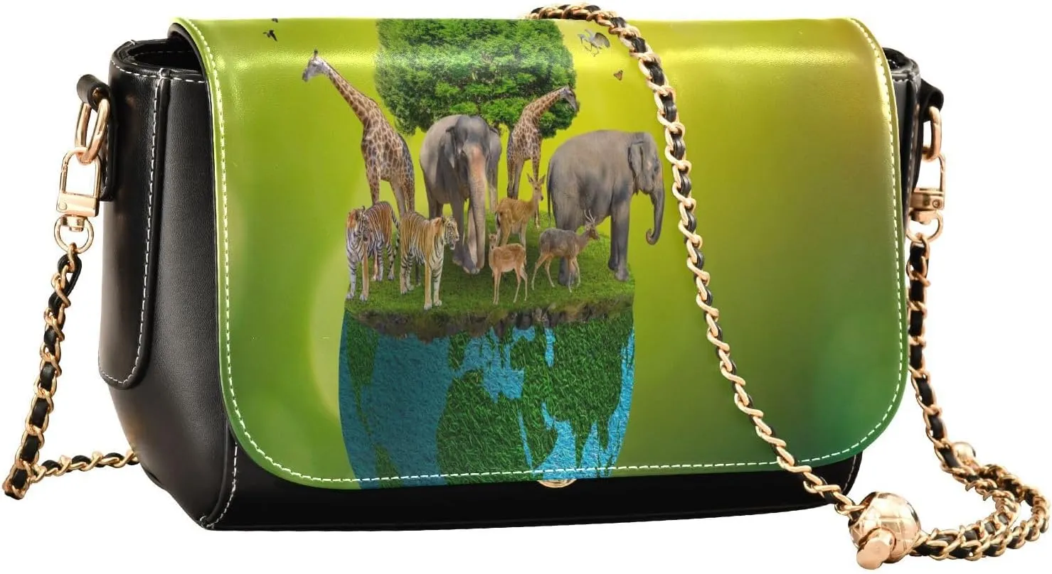 Crossbody Bags for Women Trendy Women's Black Shoulder Bag Small PU Leather Flap Cross Body Bag Handbags
