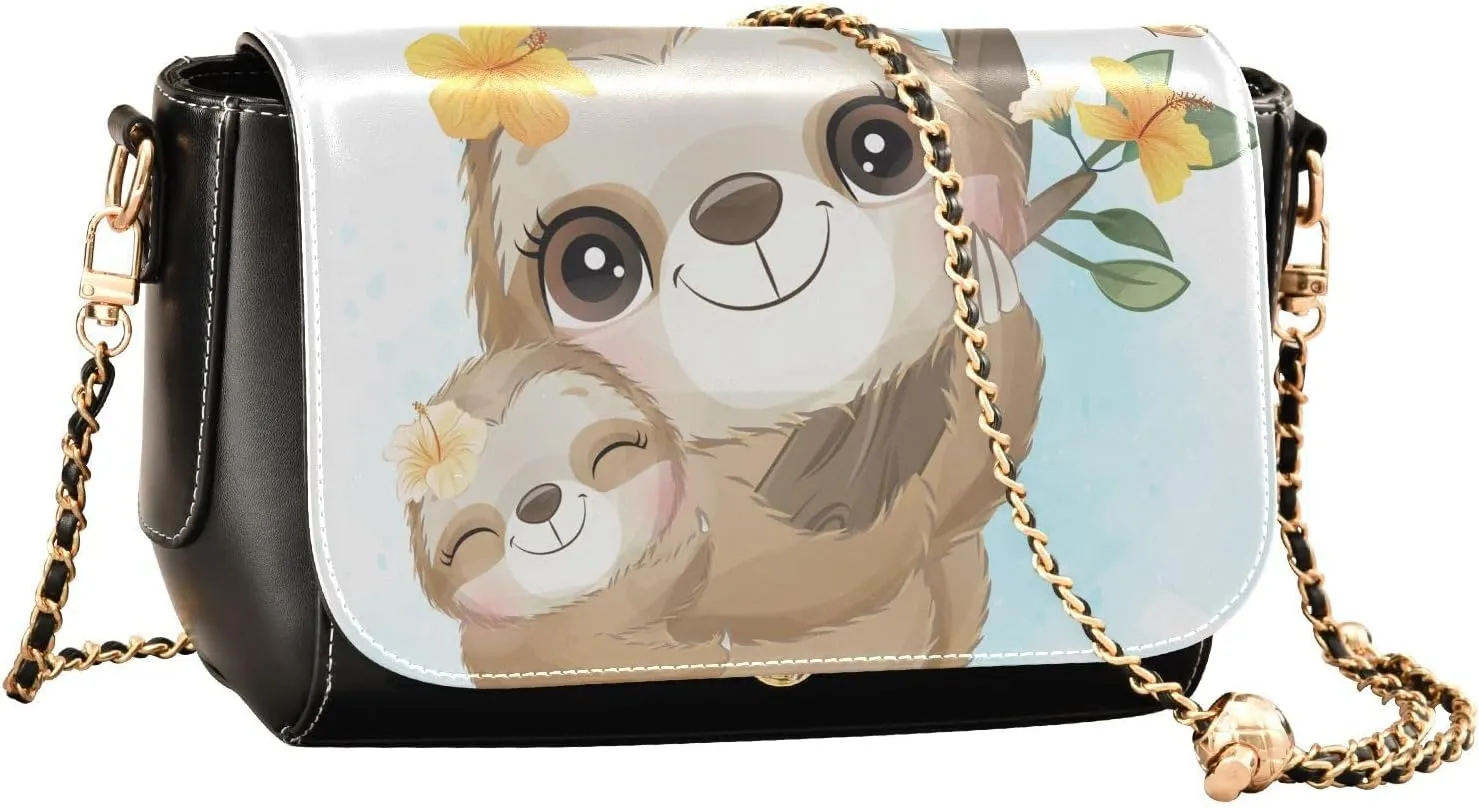 Crossbody Bags for Women Trendy Women's Black Shoulder Bag Small PU Leather Flap Cross Body Bag Handbags