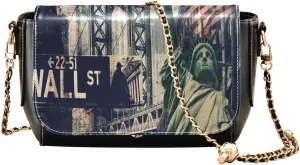 Crossbody Bags for Women Trendy Women's Black Shoulder Bag Small PU Leather Flap Cross Body Bag Handbags
