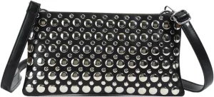Crossbody Purse for Women,Soft Pu Leather Crossbody Bag Women's Shoulder Handbags Clutches with Rivets Studded Designs