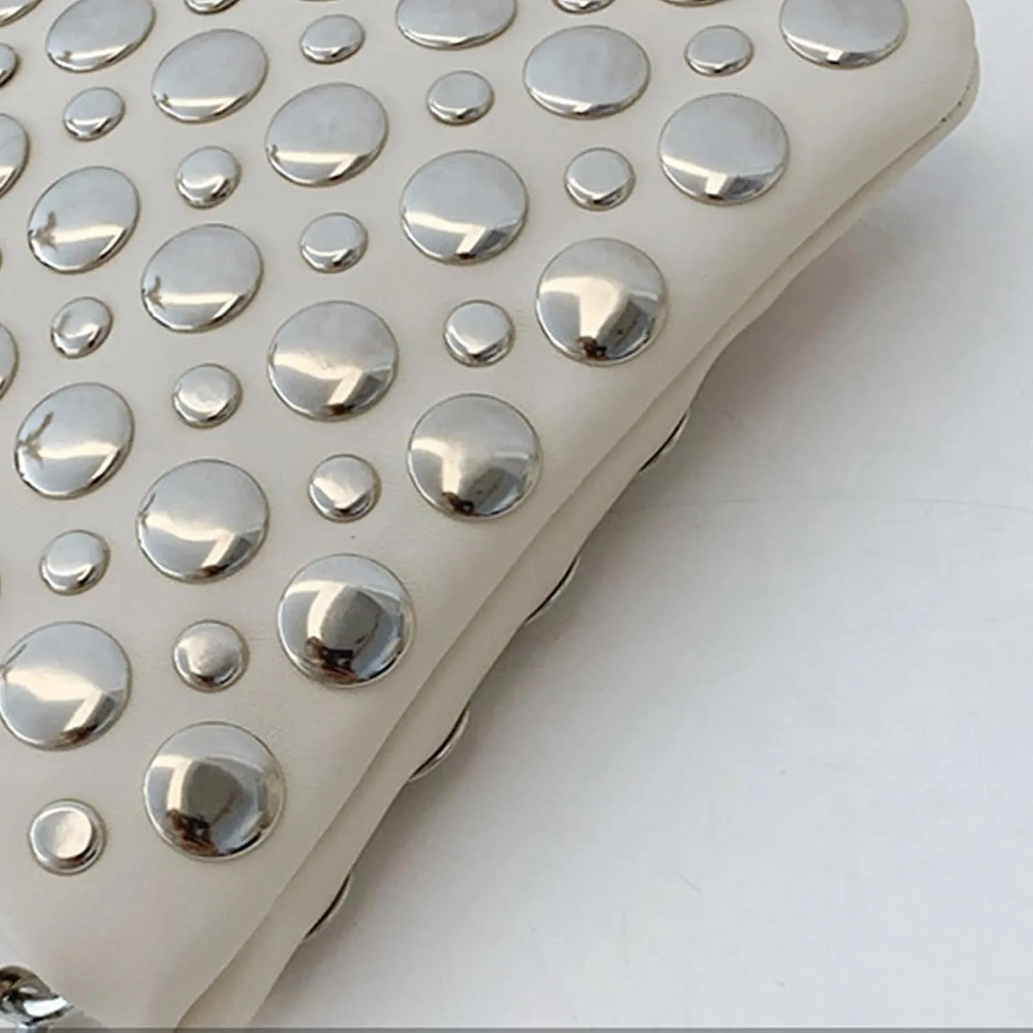 Crossbody Purse for Women,Soft Pu Leather Crossbody Bag Women's Shoulder Handbags Clutches with Rivets Studded Designs