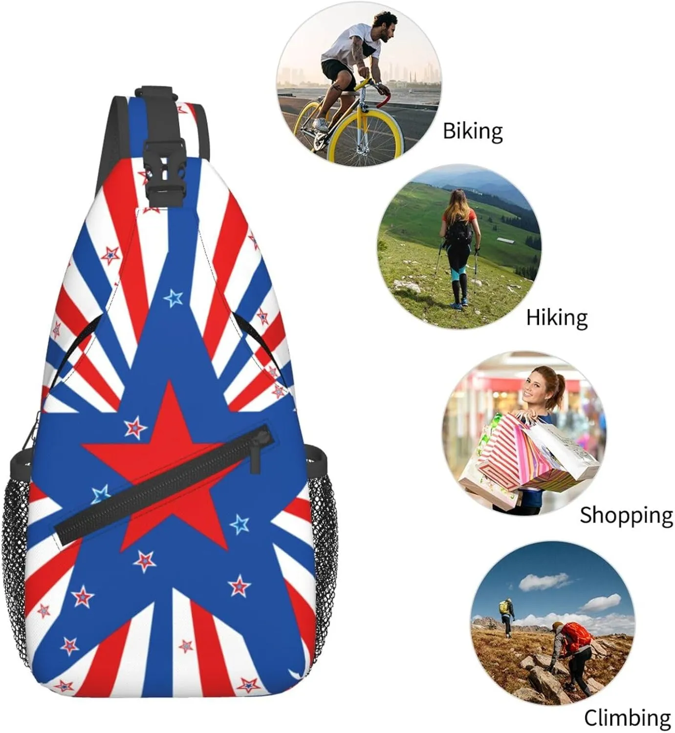 Crossbody Sling Backpack: Anti-Theft Design For Travel