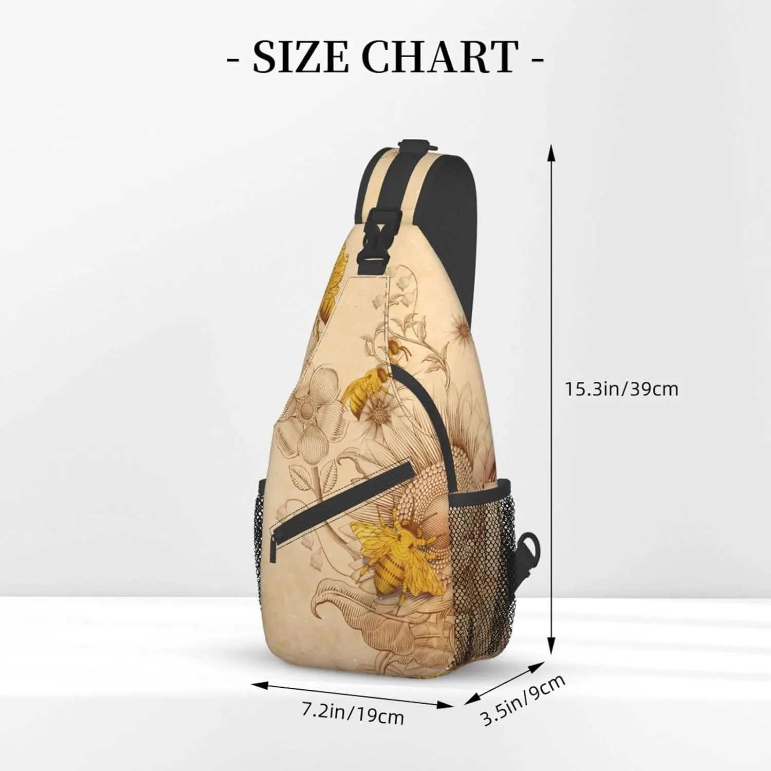Custom Printed Sling Bag for Women Men Crossbody Shoulder Backpack Chest Bags Gym Travel Hiking Casual Daypack