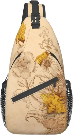 Custom Printed Sling Bag for Women Men Crossbody Shoulder Backpack Chest Bags Gym Travel Hiking Casual Daypack