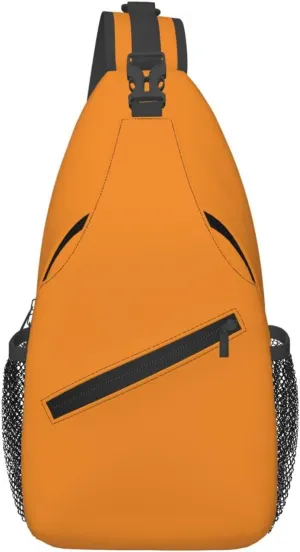 Cute dog in flowers Men's And Women's Small Crossbody Bags Chest Bags Daily Bags Are Suitable For Outdoor Hiking Trips