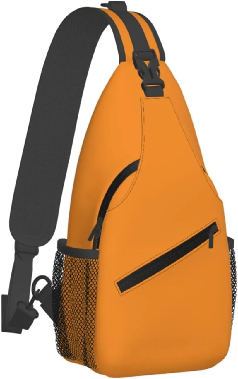 Cute dog in flowers Men's And Women's Small Crossbody Bags Chest Bags Daily Bags Are Suitable For Outdoor Hiking Trips