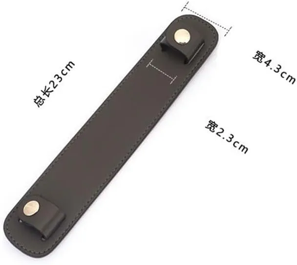 Dark Brown Bag Shoulder Strap Decompression Wide Shoulder Pad Replacement Shoulder Brace Accessories