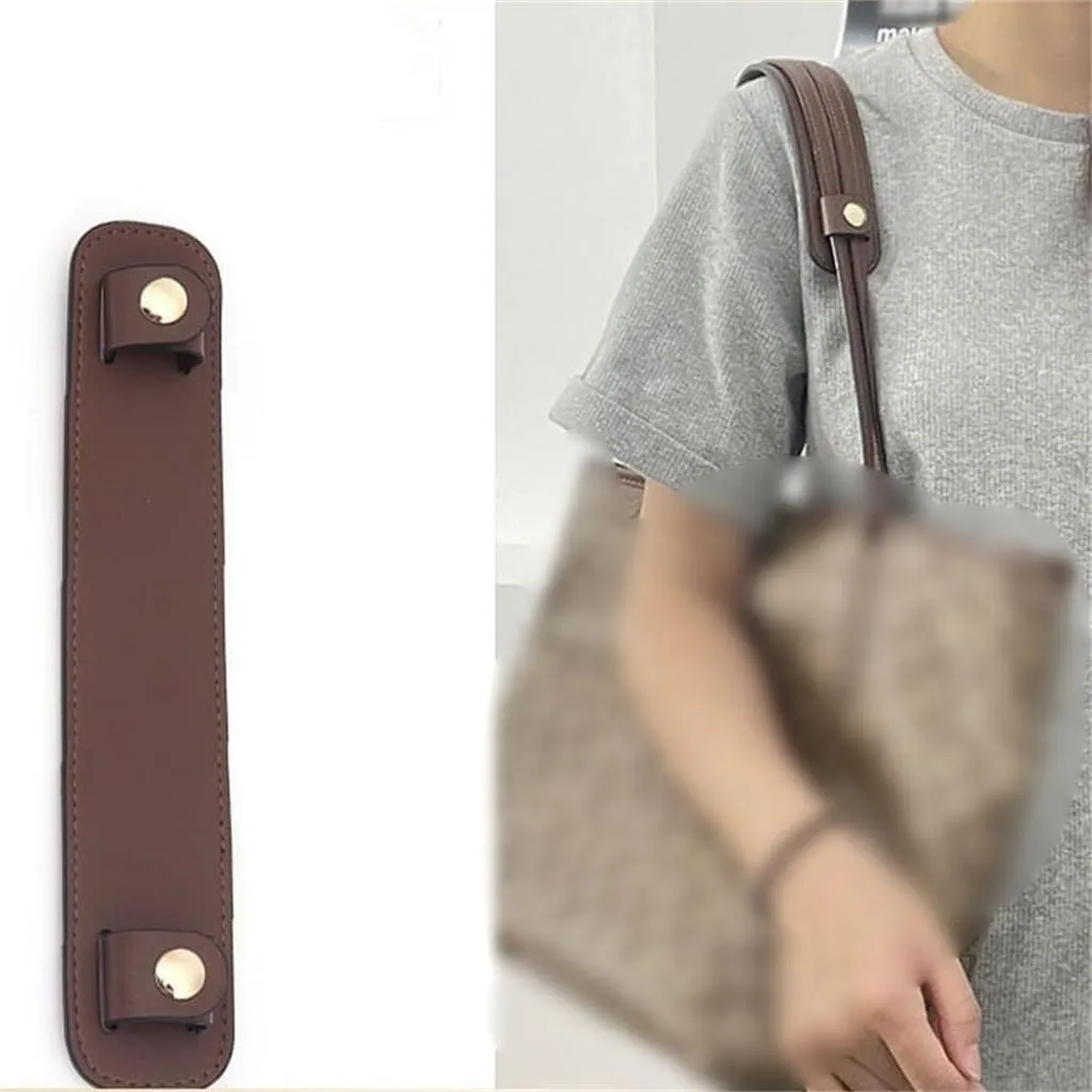 Dark Brown Bag Shoulder Strap Decompression Wide Shoulder Pad Replacement Shoulder Brace Accessories