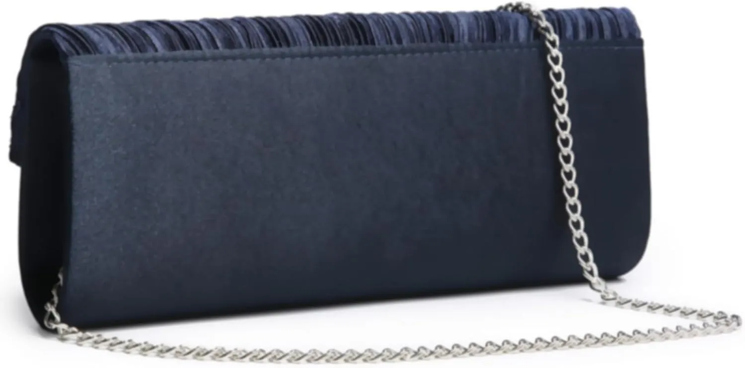 Dasein Clutch Purses for Women Evening Bags Formal Clutches with Rhinestones for Wedding Party Prom Dressy Purse