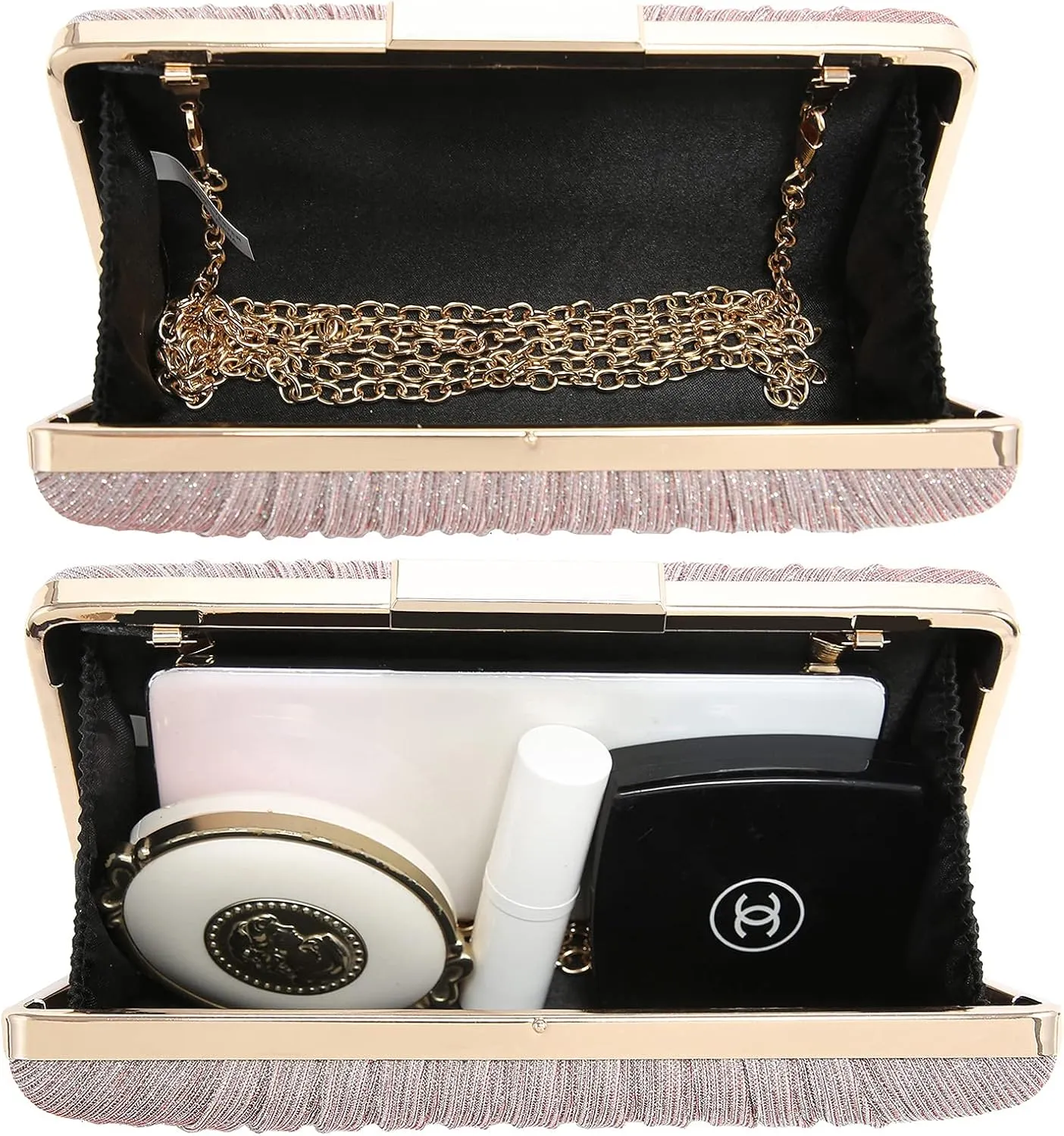 Dasein Women Evening Purses Clutch Bags Formal Party Clutches Wedding Purses Cocktail Prom Handbags