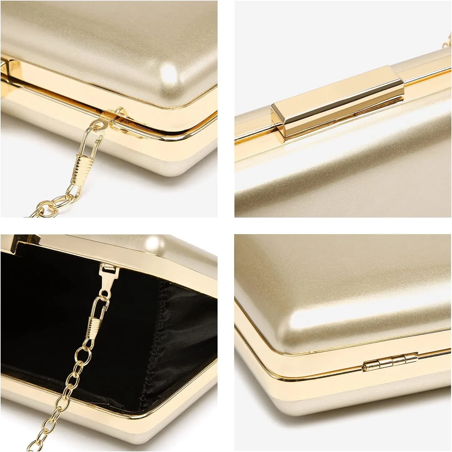Dasein Women Evening Purses Clutch Bags Formal Party Clutches Wedding Purses Cocktail Prom Handbags