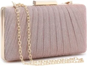 Dasein Women Evening Purses Clutch Bags Formal Party Clutches Wedding Purses Cocktail Prom Handbags