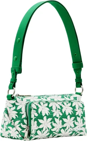 Desigual S Textured Floral Crossbody Bag