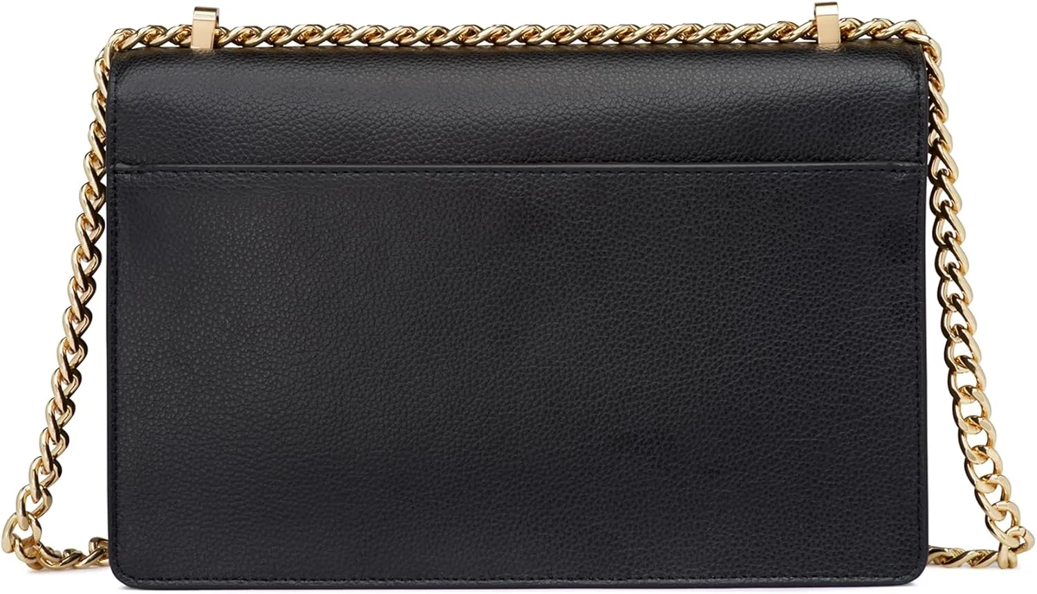 DKNY womens Elissa Leather Shoulder Bag with Logo Charm