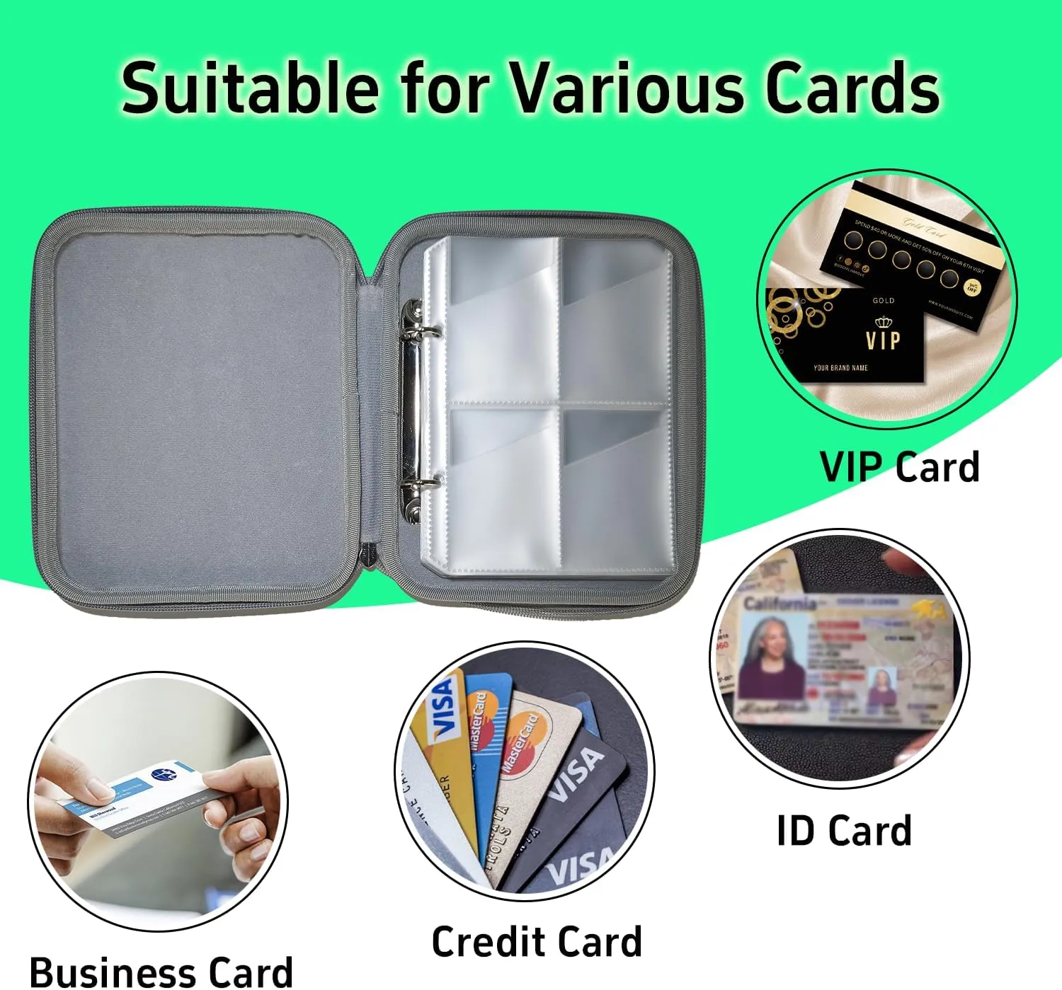 Dmoicols Portable Yoto Card Holder - 80 Pockets Zippered card binder Storage Case with Carry Strap, Organizer for Yoto Player/Audiobook/Story Cards, Travel-Friendly Kids' Card Album (Orange)