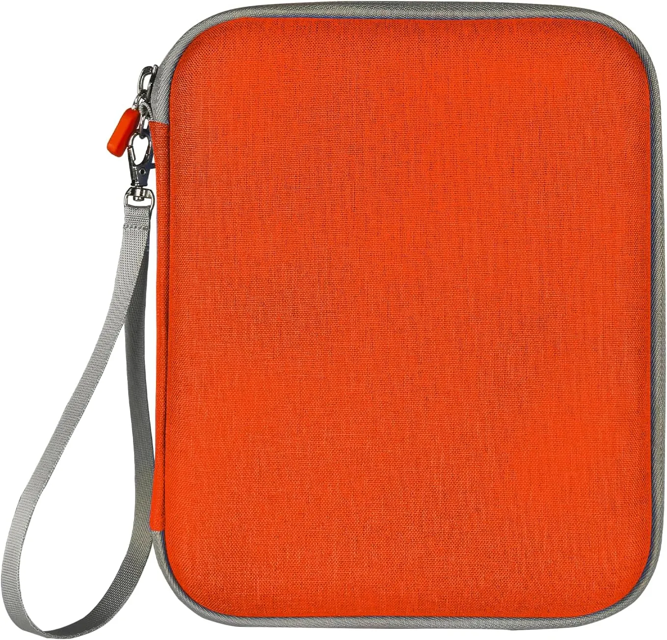 Dmoicols Portable Yoto Card Holder - 80 Pockets Zippered card binder Storage Case with Carry Strap, Organizer for Yoto Player/Audiobook/Story Cards, Travel-Friendly Kids' Card Album (Orange)