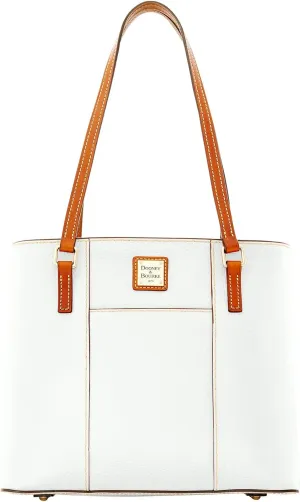 Dooney & Bourke Women's Small Lexington Tote in Pebble Grain Leather, Handbag with Long Leather Shoulder Straps