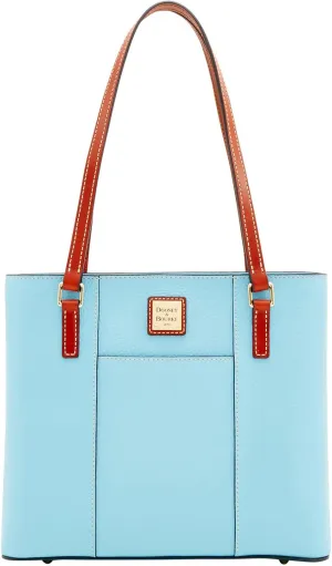 Dooney & Bourke Women's Small Lexington Tote in Pebble Grain Leather, Handbag with Long Leather Shoulder Straps
