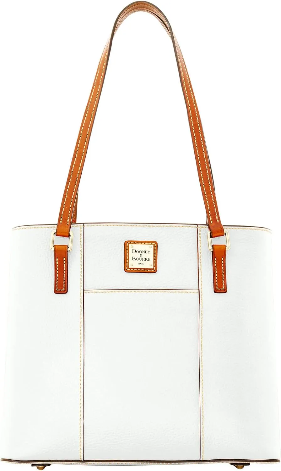 Dooney & Bourke Women's Small Lexington Tote in Pebble Grain Leather, Handbag with Long Leather Shoulder Straps
