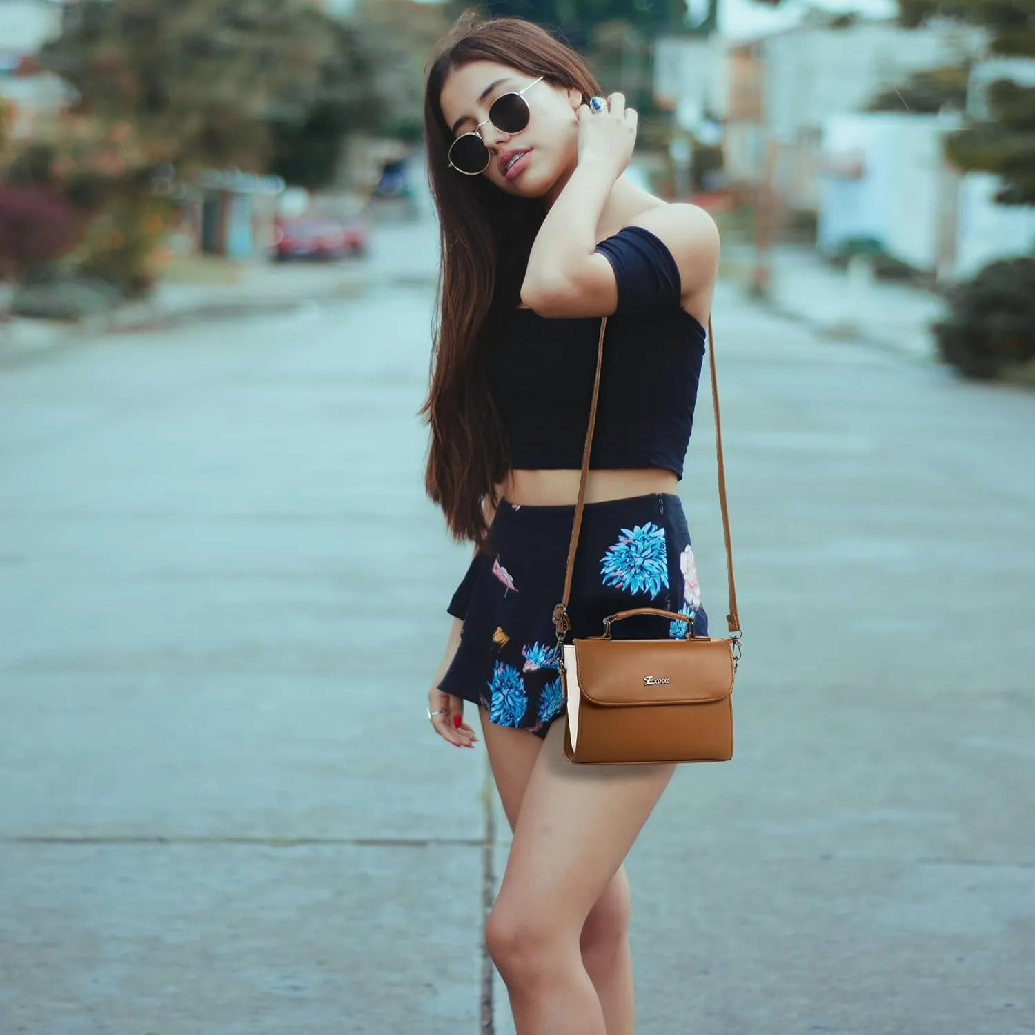 Dualtone Hand-Held & Sling Bag for Girls/Women