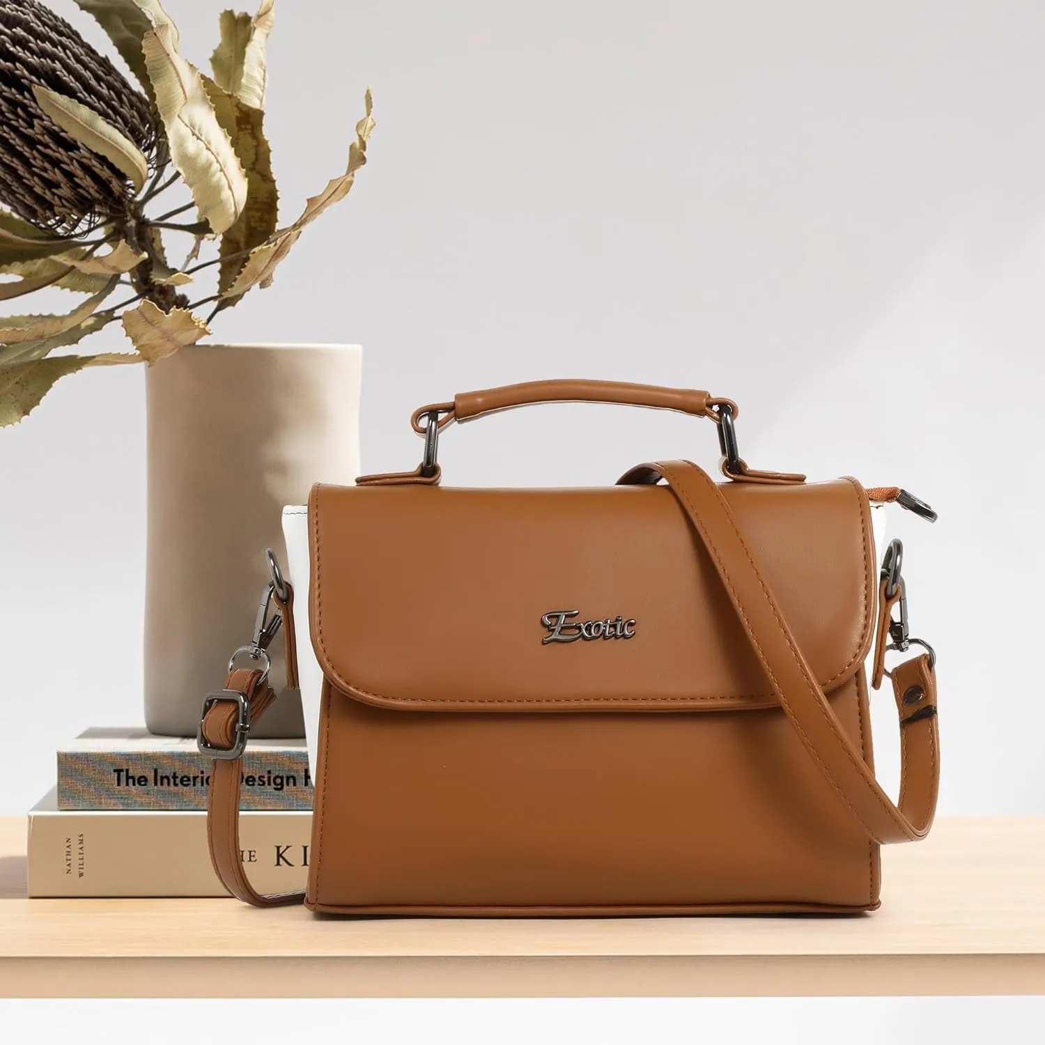 Dualtone Hand-Held & Sling Bag for Girls/Women