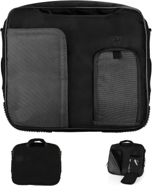 eBigValue Professional Outdoor Work Messenger Bag Compatible with 15.6" Notebook 9 Pro, Gram 15Z990; Flex 15, IdeaPad 100, MSI Prestige 15, Vostro 15
